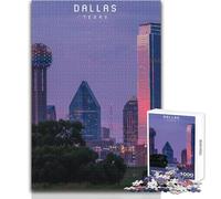 Adults Puzzles 1000 Piece Jigsaws Dallas Toys Educational Games Difficult Hard Gift Birthday Size 38x26cm