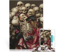 Adults Puzzles 1000 Piece Jigsaws Dance of Death Spielspielzeug als Familiengeschenk Geeignet für die Schreibtischdekoration38x26cm