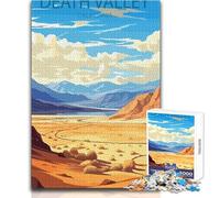 Adults Puzzles 1000 Piece Jigsaws Death Valley California Toy Intellectual Game A Work of Art Educational Toy Size 38x52cm