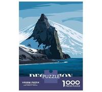 Adults Puzzles 1000 Piece Jigsaws Deception Island, Antarctica Travel Jigsaw for Adults Brain Teaser Game But Fun And Humorous Difficult And Challenge 70x50cm/1000pcs