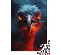 Adults Puzzles 1000 Piece Jigsaws Eagle Head Wall Art Print-1 Puzzle for Adults Fun Games Staycation Kill Time Parent-child Interaction 38x26cm/1000pcs