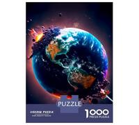 Adults Puzzles 1000 Piece Jigsaws End of World Puzzle for Adults Relaxing Games Enhance Memory Unique Gifts for Birthday And Christmas 52x38cm/1000pcs