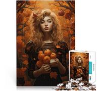 Adults Puzzles 1000 Piece Jigsaws Fall Aesthetic family fun games 38x52cm Enhance love between couples Suitable for and 14