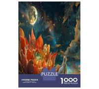 Adults Puzzles 1000 Piece Jigsaws Fantasy Cat Night Sky Puzzle for Adults Relax Games Presents for Women for Is Ideal As A Gift 38x26cm/1000pcs
