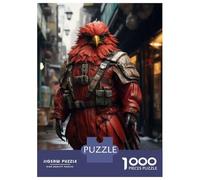 Adults Puzzles 1000 Piece Jigsaws Fantasy Eagle Warrior Armor Puzzle for Adults Relax Games Presents for Women for Is Ideal As A Gift 70x50cm/1000pcs