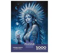 Adults Puzzles 1000 Piece Jigsaws Fantasy Goddess Art Print-1 Puzzle for Adults Relax Games Presents for Women for Is Ideal As A Gift 52x38cm/1000pcs