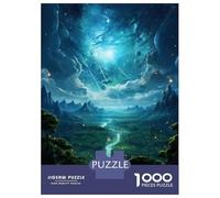 Adults Puzzles 1000 Piece Jigsaws Fantasy Landscape Artwork Jigsaws for Adults Toy Wall Decor Difficult Challenge Difficult And Challenge 70x50cm/1000pcs