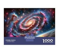 Adults Puzzles 1000 Piece Jigsaws Galactic Odyssey Space Exploration Puzzle for Adults Relaxing Games Enhance Memory Unique Gifts for Birthday And Christmas 70x50cm/1000pcs