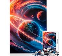 Adults Puzzles 1000 Piece Jigsaws Galactic Vortex Educational Toy Gifts Ideas for Educational Game Improving Love between Couples Size 38x26cm
