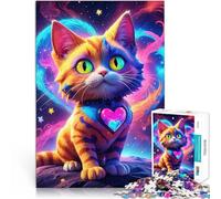 Adults Puzzles 1000 Piece Jigsaws Ginger Stardust Swirl Intellektuelles Spiel Geeignet für die Schreibtischdekoration52x38cm