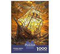 Adults Puzzles 1000 Piece Jigsaws Golden Sinking Ship Jigsaws for Adults Toy Wall Decor Difficult Challenge Difficult And Challenge 38x26cm/1000pcs