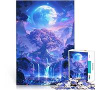 Adults Puzzles 1000 Piece Jigsaws Heart of the Sacred Forest Stressabbau Angebot als Geschenk für die ganze Familie52x38cm