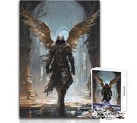 Adults Puzzles 1000 Piece Jigsaws Holy Guardian Peaceful Relaxing Leisure Pursuit Ideal Accurate Cut Play Craft Toy Size 50x75cm