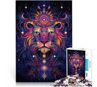Adults Puzzles 1000 Piece Jigsaws holy lion Dekomprimierendes intellektuelles Lernspielzeug Kunstwerk Geschenk75x50cm