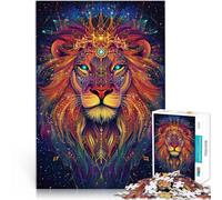 Adults Puzzles 1000 Piece Jigsaws holy lion Quiz game 38x52cm for is ideal as a gift for the whole family for and Age 14 Years Up