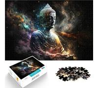 Adults Puzzles 1000 Piece Jigsaws Japanese meditating buddha Stress Reliever Staycation Kill time 50x75cm A Work of Art for Age 14