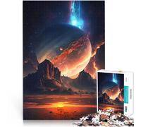 Adults Puzzles 1000 Piece Jigsaws Jupiter Plateau Landscape Spielspielzeug Jedes Stück ist einzigartig Anspruchsvolles Familienspiel38x26cm