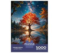 Adults Puzzles 1000 Piece Jigsaws Magical Forest Reflections Puzzle for Adults Relax Games Presents for Women for Is Ideal As A Gift 70x50cm/1000pcs