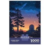 Adults Puzzles 1000 Piece Jigsaws Mount Wilson Observatory Puzzles for Adults Family Games Home Decoration for Is Ideal As A Gift 52x38cm/1000pcs