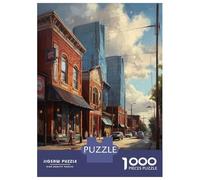 Adults Puzzles 1000 Piece Jigsaws Nashville Beauty USA Jigsaw for Adults Brain Teaser Game But Fun And Humorous Difficult And Challenge 70x50cm/1000pcs