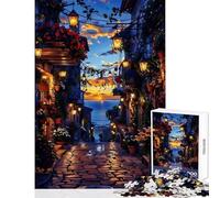 Adults Puzzles 1000 Piece Jigsaws Nature Landscape Practical Game Staycation Kill Time Anti-Stress Toys Artists' Collection, Fine Arts (38X52cm)