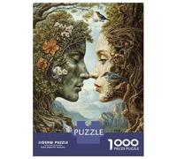 Adults Puzzles 1000 Piece Jigsaws Nature's Kiss Artwork Adult Jigsaw Brain Teaser Game But Fun And Humorous for Is Ideal As A Gift 38x26cm/1000pcs