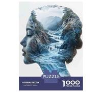 Adults Puzzles 1000 Piece Jigsaws Nature's Path Journey Through Serenity Adult Jigsaw Puzzle Brain Teaser Game Stress Reliever for Is Ideal As A Gift 70x50cm/1000pcs