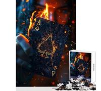 Adults Puzzles 1000 Piece Jigsaws Pik Ass Educational Toy Gifts Ideas for Educational Game Improving Love between Couples Size 50x75cm