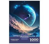 Adults Puzzles 1000 Piece Jigsaws Planetary Paradise Puzzle for Adults Toy Wall Decor Presents for Women Unique Gifts for Birthday And Christmas 52x38cm/1000pcs