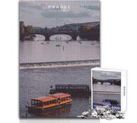 Adults Puzzles 1000 Piece Jigsaws Prague Unique Challenge Game Family Activities Gifts Ideas Size 50x75cm
