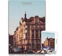 Adults Puzzles 1000 Piece Jigsaws Prague Unique Challenge Game Family Activities Gifts Ideas Size 50x75cm