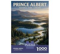 Adults Puzzles 1000 Piece Jigsaws Prince Albert National Park Canada Puzzle for Adults Relax Games Presents for Women for Is Ideal As A Gift 70x50cm/1000pcs