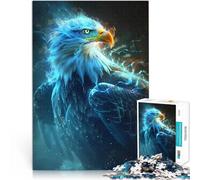 Adults Puzzles 1000 Piece Jigsaws Radiant Eagle Majesty Lernspiele Heimdekoration Tolles Geschenk für Spiele75x50cm