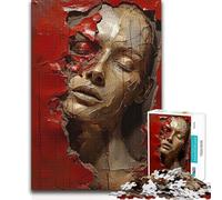 Adults Puzzles 1000 Piece Jigsaws She Carved In The Wall Educational Family Game Analysis And Logic Anti-Stress Toys 38x52cm(1000pcs)