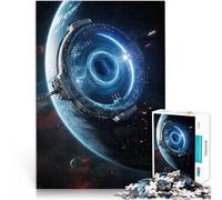 Adults Puzzles 1000 Piece Jigsaws Space Station Spielspielzeug als Familiengeschenk Tolle Geschenke und Spielzeuge52x38cm