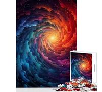 Adults Puzzles 1000 Piece Jigsaws Spiral Of Wolrds Birth Home Decoration Toys Funny Gift Educational Game Decompressing Intellectual Size 38x26cm