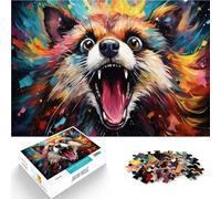 Adults Puzzles 1000 Piece Jigsaws spirit animals Intellectual Game 26x38cm Suitable for desktop decoration for for teenager Age 14 and Up
