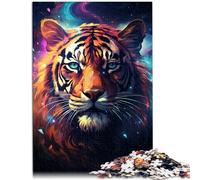 Adults Puzzles 1000 Piece Jigsaws Star Tiger educational challenge 26x38cm Stress Reliever Difficult Challenge for teenager Age 14 Up