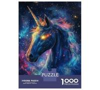 Adults Puzzles 1000 Piece Jigsaws Starry Unicorn Majesty -5 Jigsaw for Adults Brain Teaser Game But Fun And Humorous Difficult And Challenge 70x50cm/1000pcs