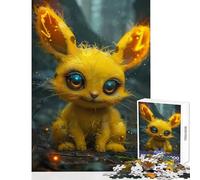 Adults Puzzles 1000 Piece Jigsaws Unfluffy Noise Monster Jigsaws for Adults Puzzle Pattern Assembly Challenging To Complete Beautiful Design Game (38x26cm)