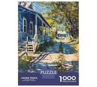 Adults Puzzles 1000 Piece Jigsaws Watercolor Landscape Painting-4 Adult Jigsaw Brain Teaser Game But Fun And Humorous for Is Ideal As A Gift 70x50cm/1000pcs