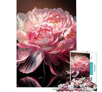 Adults Puzzles 1000 Piece Jigsaws Whispers of Petals Hands-on Game Toy Intellectual Game Gifts for Women Men Stress Reliever (Size 38x52cm)