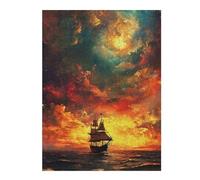 Adults Puzzles 1000pcs(52x38cm) Jigsaws Galactic Voyage Aesthetic Artwork Adult Jigsaw Puzzle Brain Teaser Game For Family Fun Difficult And Challenge 1000pcs(52x38cm)