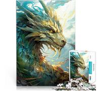 Adults Puzzles 2000 Piece Jigsaws Dragons Art Quiz game 70x100cm Every Piece is Unique - Challenging Family Fun Game Suitable for and 14
