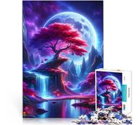 Adults Puzzles 2000 Piece Jigsaws Mystic Moonfall Lernspielzeug für die ganze Familie Geschenk zum Geburtstag70x100cm
