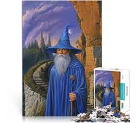 Adults Puzzles 2000 Piece Jigsaws The Blue Wizard für Lernspiel-Herausforderungsspielzeug Geburtstagsgeschenk70x100cm