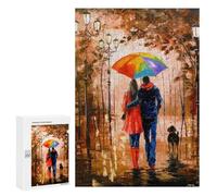 Adults Puzzles 300 PCS Jigsaws A Bright Walk with A Frien Puzzle for Adults Toy Wall Decor Stress Reliever Difficult And Challenge 300 PCS