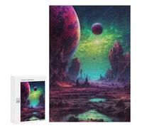 Adults Puzzles 300 PCS Jigsaws Celestial Wanderer Jigsaw Puzzle Brain Teaser Game A Work of Art Birthday And Unique Gifts 300 PCS