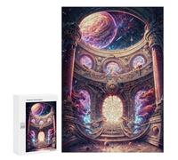 Adults Puzzles 300 PCS Jigsaws Cosmic Gateway Jigsaw for Adults Toy Wall Decor Perfect Decoration Parent-child Interaction 300 PCS