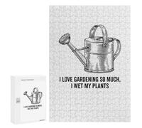 Adults Puzzles 300 PCS Jigsaws I Love Gardening So Much I Jigsaw Puzzle Fun Games But Fun And Humorous Unique Gifts for Birthday And Christmas 300 PCS